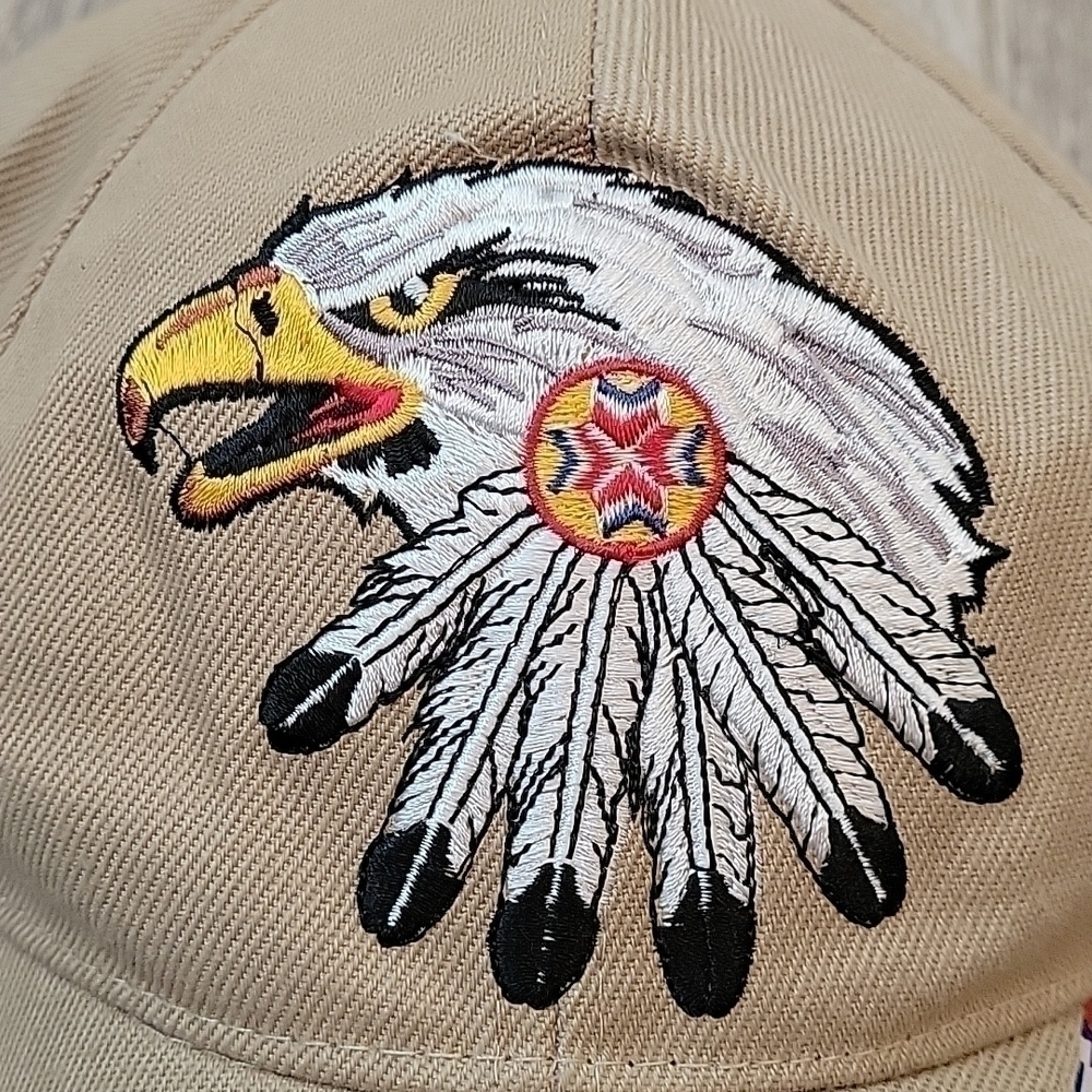 Golden Lion Native Pride Eagle Hat - Picture 5 of 9